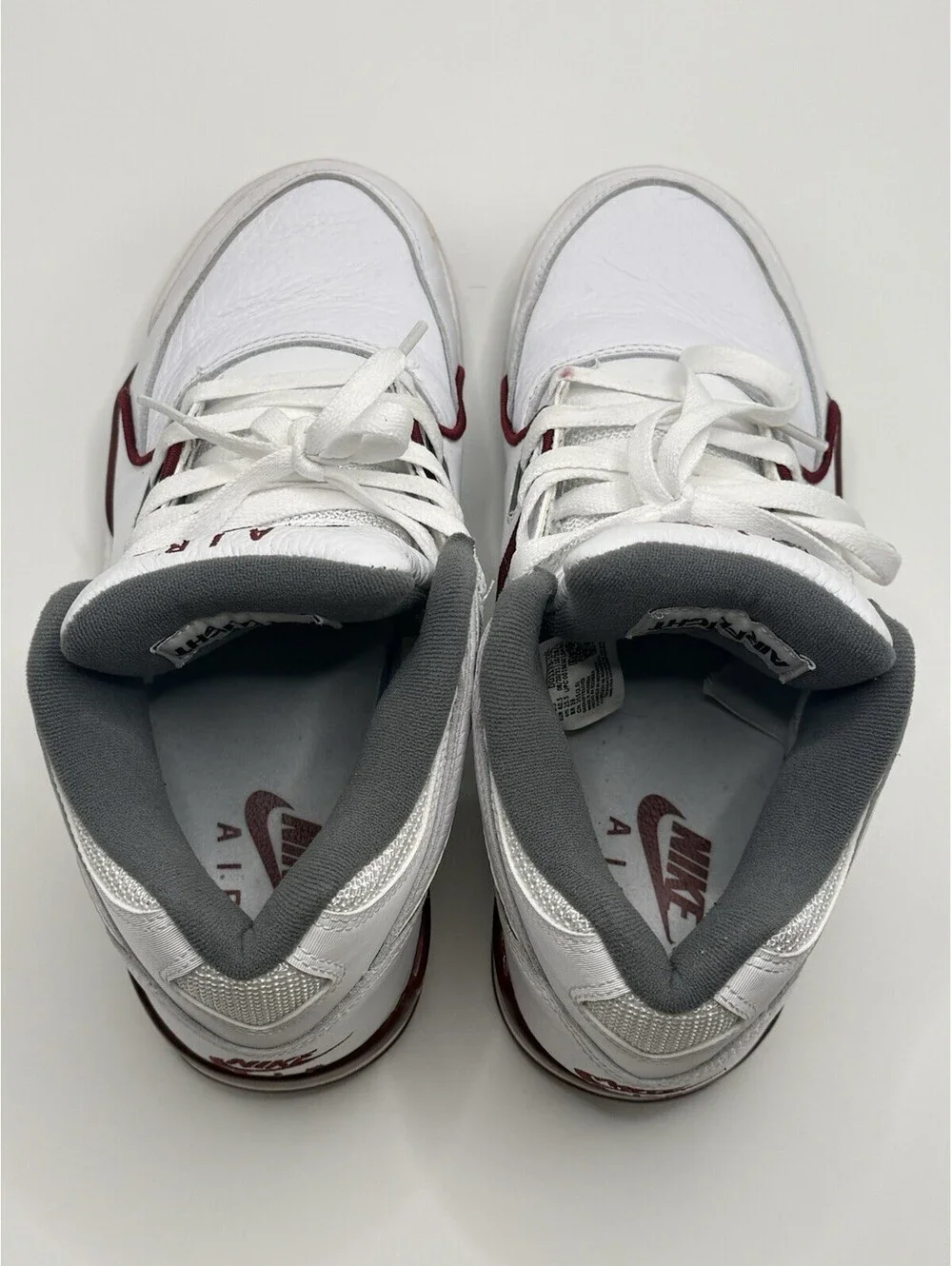 Nike Air Flight 89 Team Red White Size 7.5 Sneakers Shoes DD1173-100 Men’s